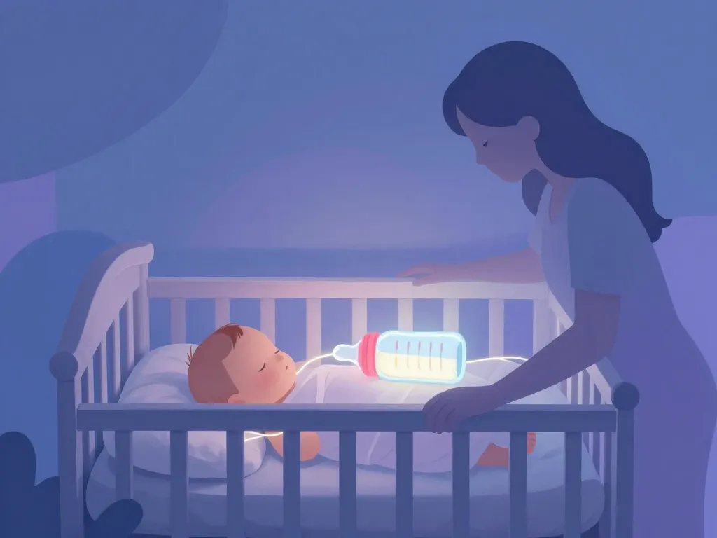 bébé s'endort au biberon et réclame 1h après, solutions pour sommeil autonome