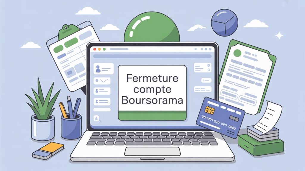 comment fermer un compte boursorama illustration démarche simplifiée