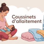 illustration coussinet d'allaitement types