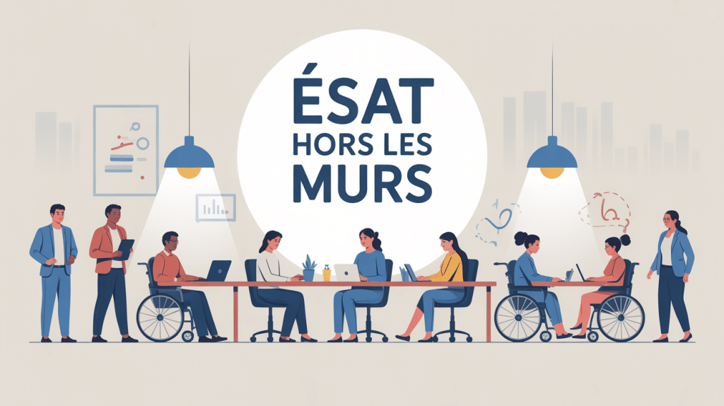 esat hors les murs personnes handicapées inclusion entreprise