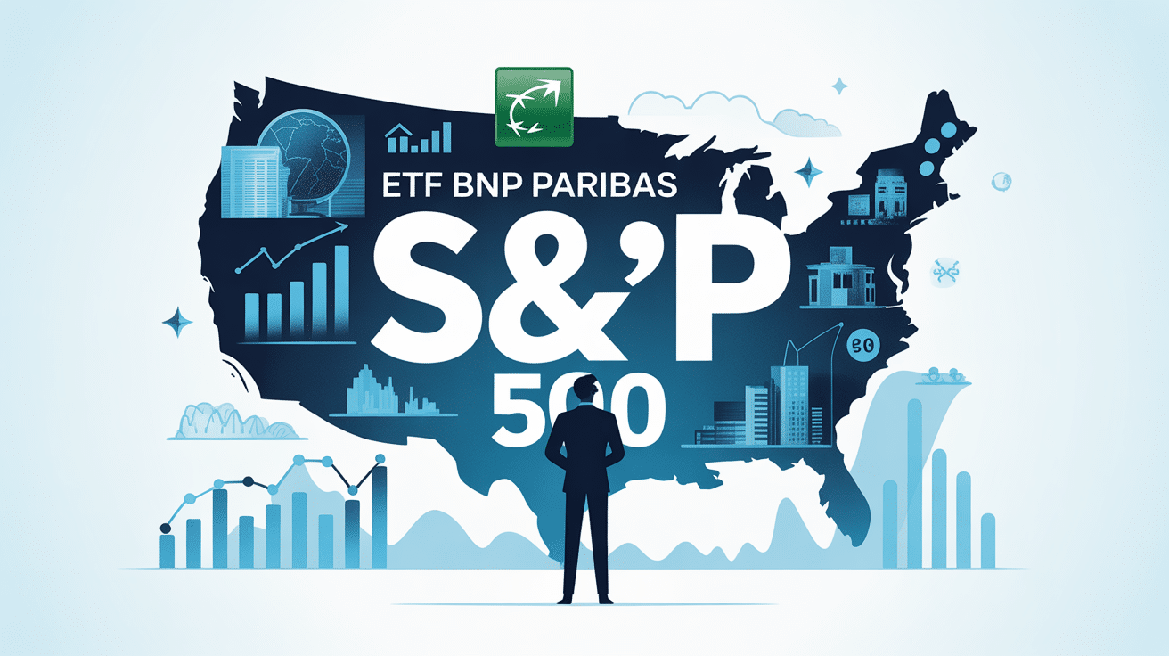 Illustration ETF BNP Paribas Easy S&P 500 grandes entreprises US