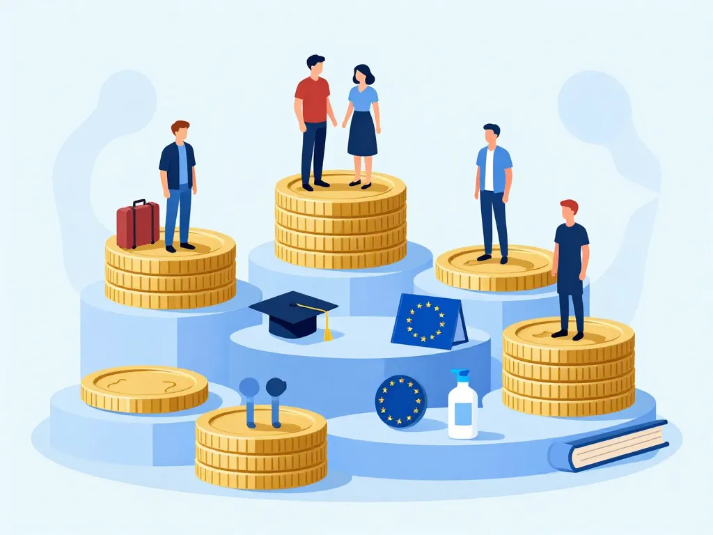 visuel coût étude kiné belgique prix selon profil