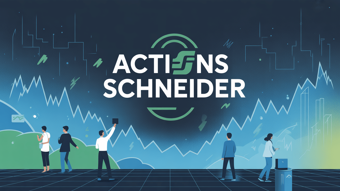faut-il vendre les actions schneider, illustration de l'investissement en actions