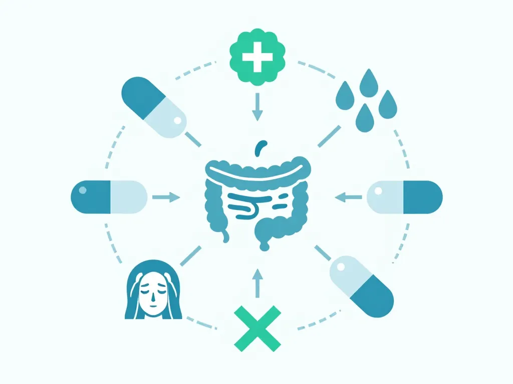 glucosamine et chondroïtine effets secondaires digestifs et allergies schéma