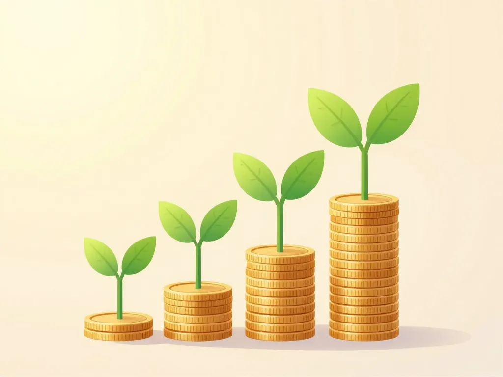 Visuel croissance épargne https epargnant per agricaprevoyance com