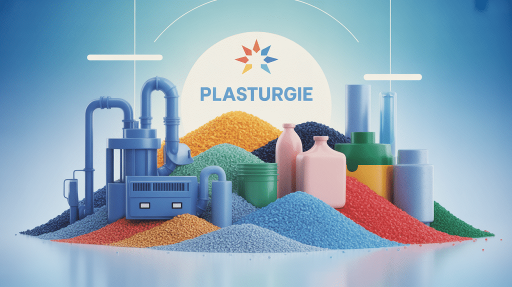 la plasturgie c'est quoi illustration transformation matières plastiques