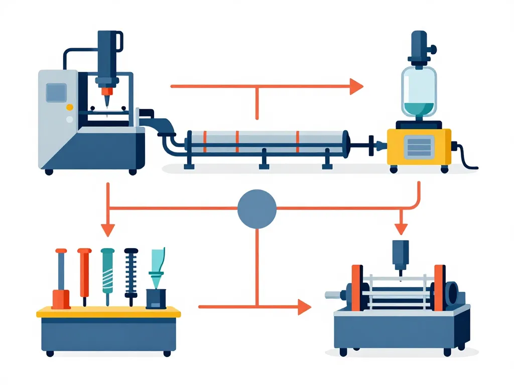 la plasturgie c'est quoi schéma procédés plasturgie