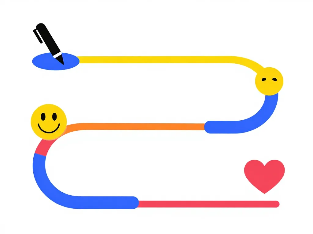 diagramme étapes écrire lettre amusante pour ma petite fille