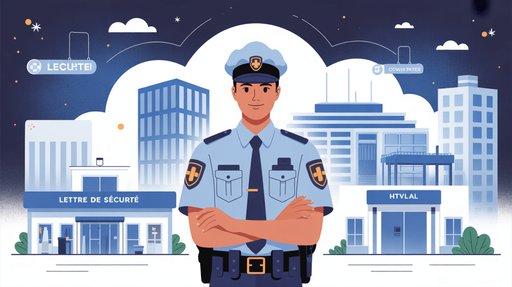 lettre de motivation agent de sécurité agent devant site sécurité