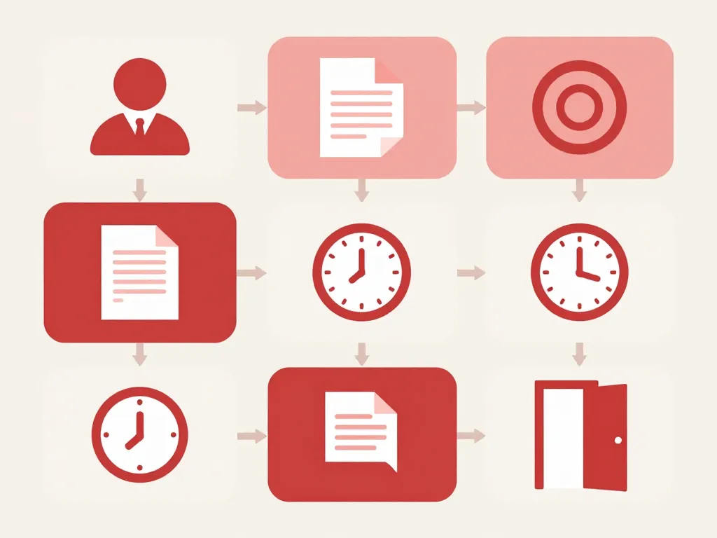 diagramme structure lettre de motivation pompier volontaire sections et icônes