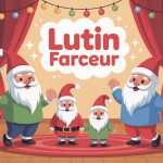lutin farceur idee fête Noël joyeuse