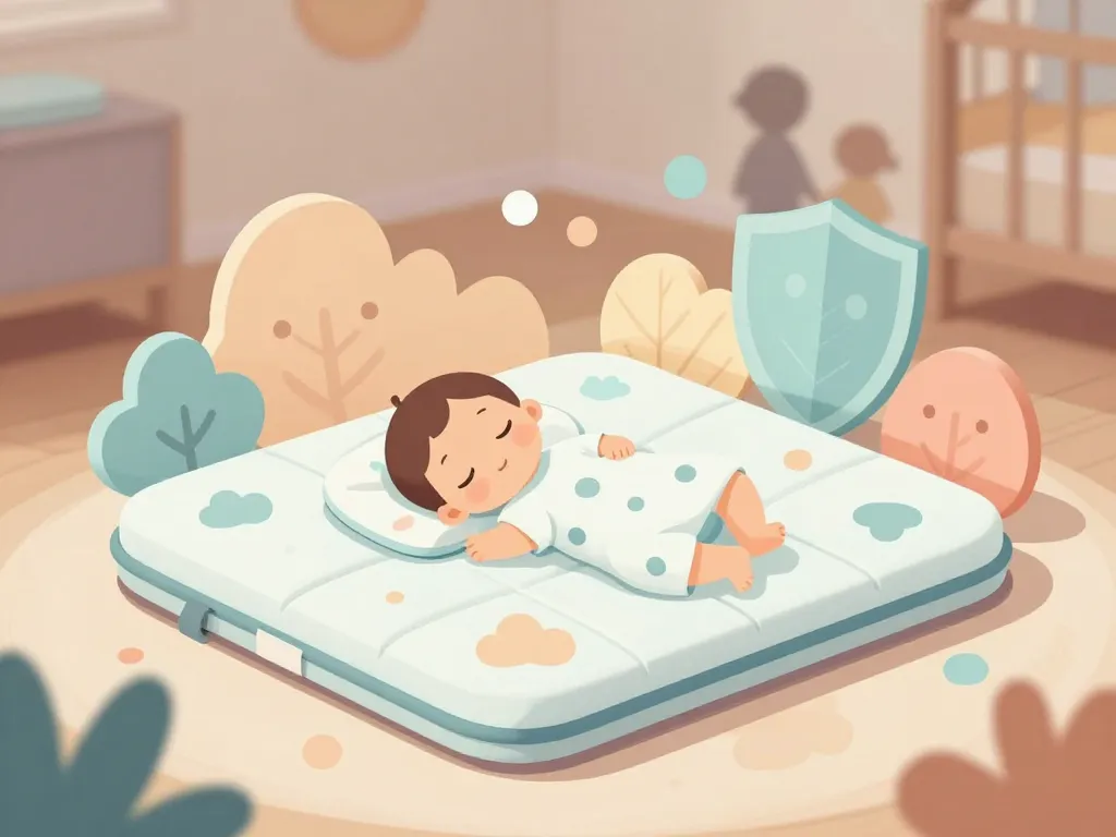 matelas lit parapluie confort sécurité bébé