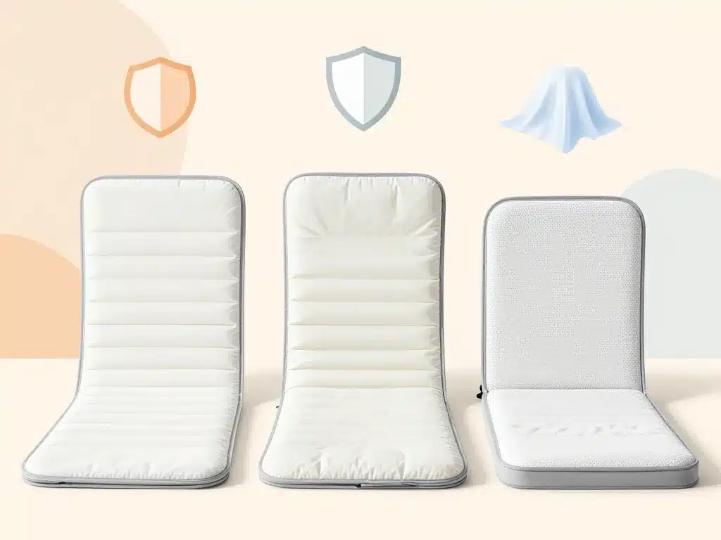 matelas lit parapluie épaisseur pliage matériaux