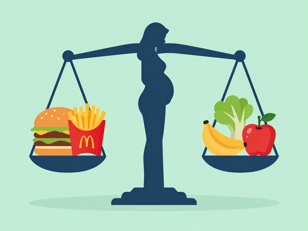 mcdo enceinte équilibre alimentation grossesse