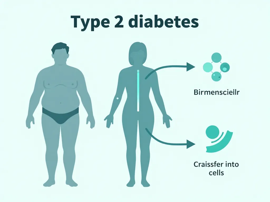 schéma perte de poids et diabete effets sur glycémie