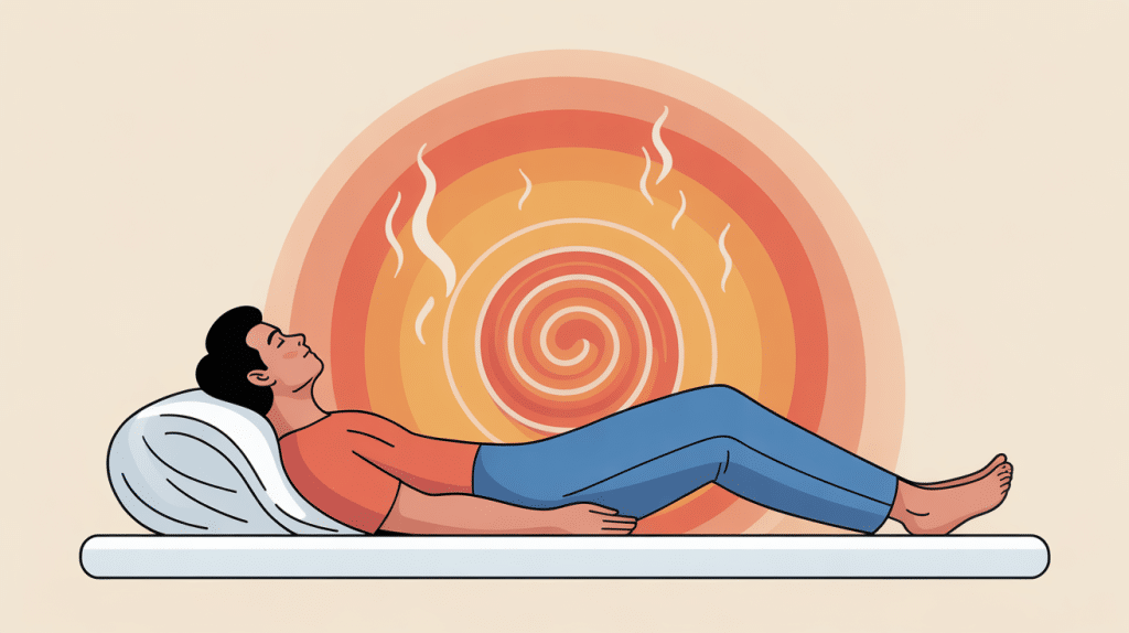 illustration pommade chauffante pour mal de dos chaleur dos