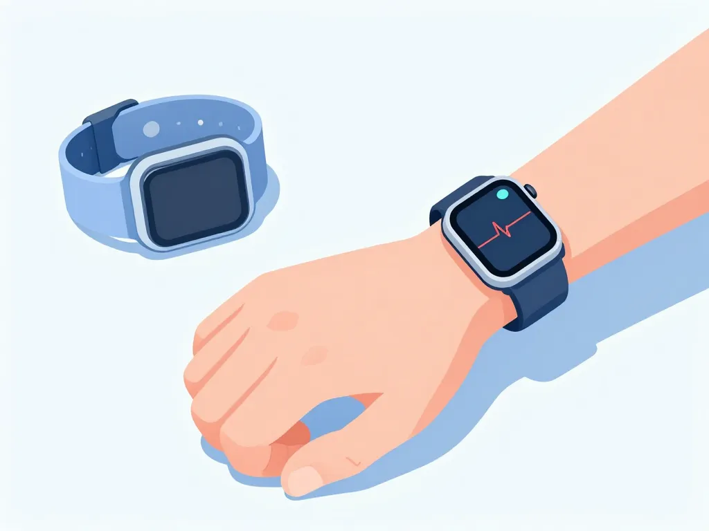 illustration mesure main montre quel est la bonne frequence cardiaque