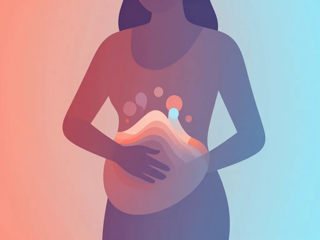 remontée acide fin de grossesse signe accouchement gêne digestive vue symbolique