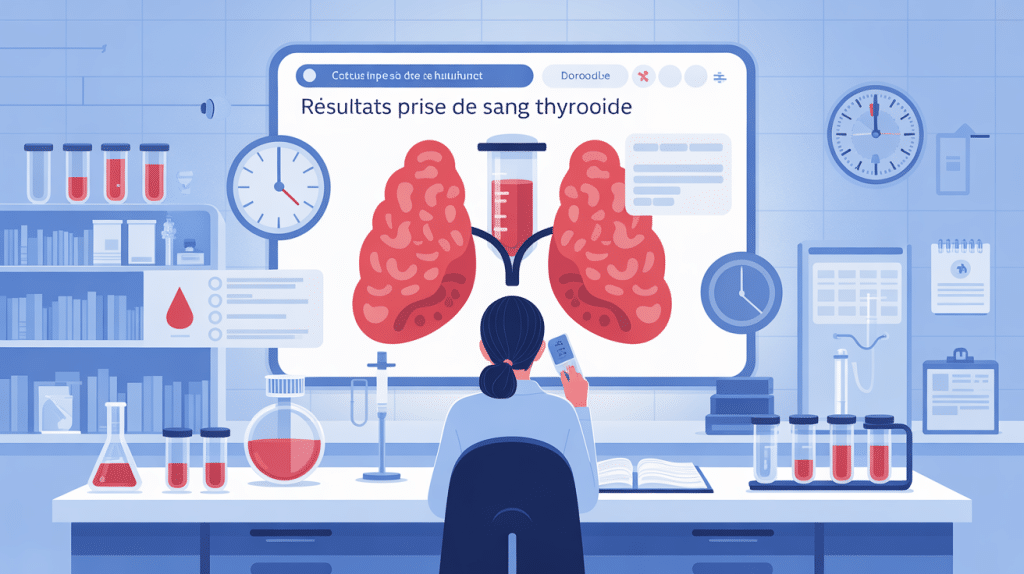 resultat prise de sang thyroïde combien de temps laboratoire attente visuelle