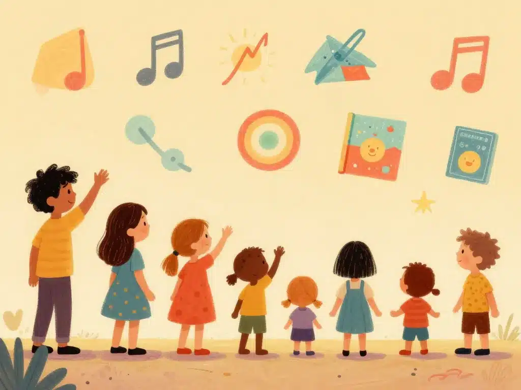 Tonieboxes figurines alignées par âge enfants