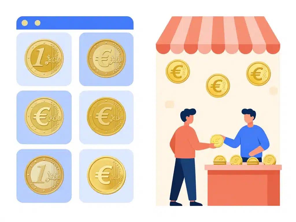 options vendre pièce de monnaie euro rare