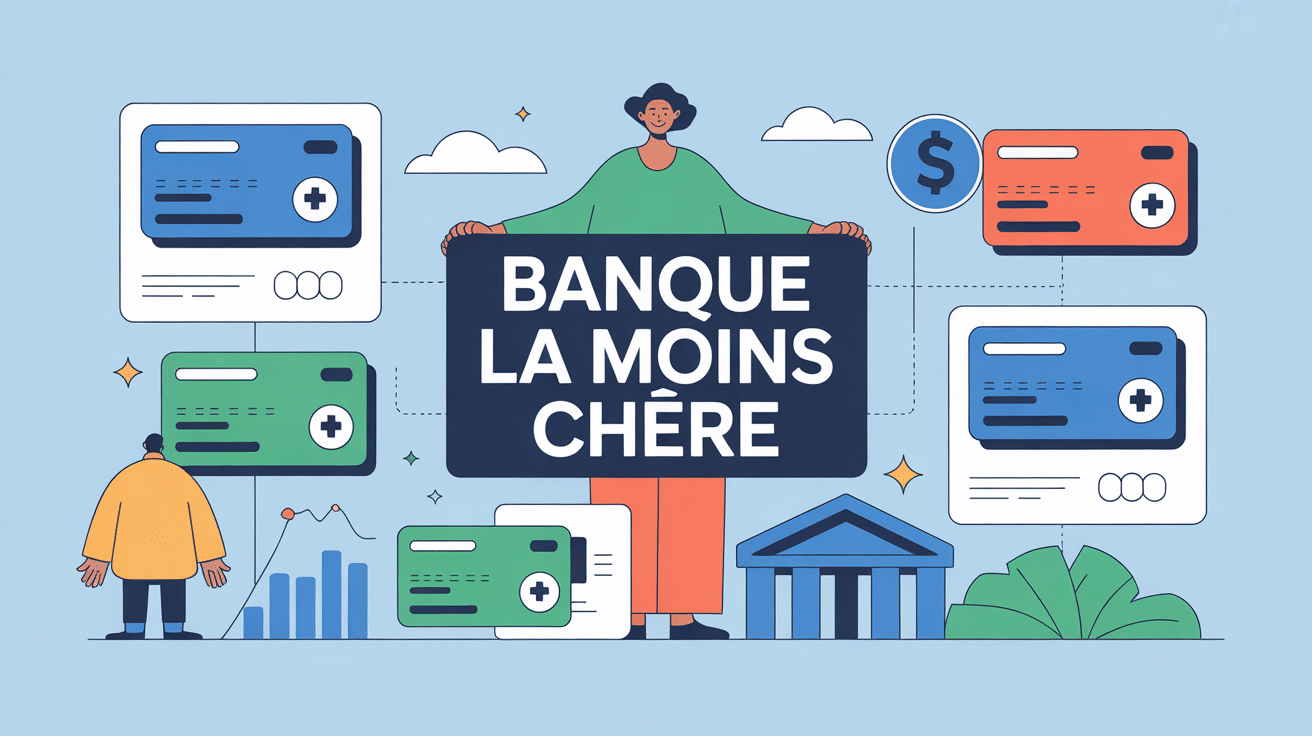 choix banque le moins cher en 2026 illustration