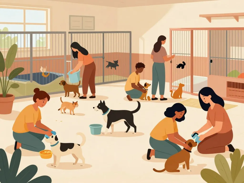 Comment travailler à la SPA comprendre le quotidien SPA image