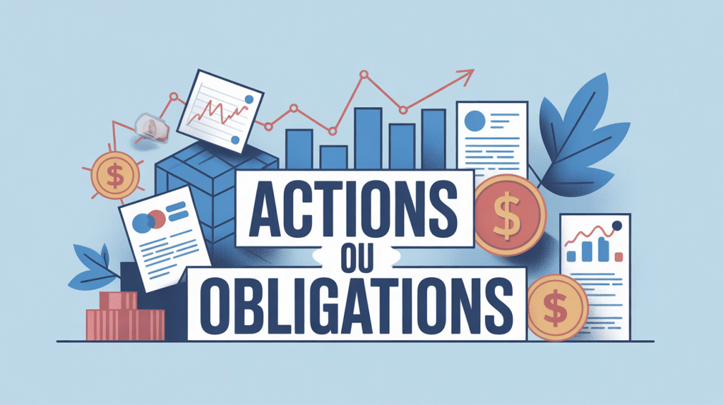 différence entre action et obligation illustration choix financier