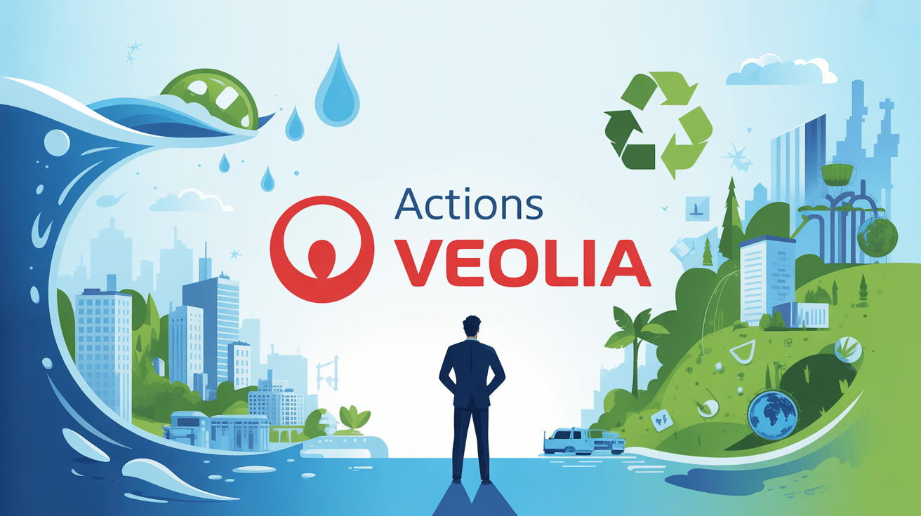 Illustration investissement faut-il acheter des actions Veolia