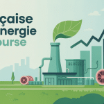 francaise de l energie bourse illustration croissance verte