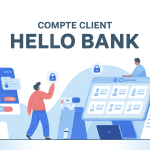illustration espace client hello bank compte client en ligne