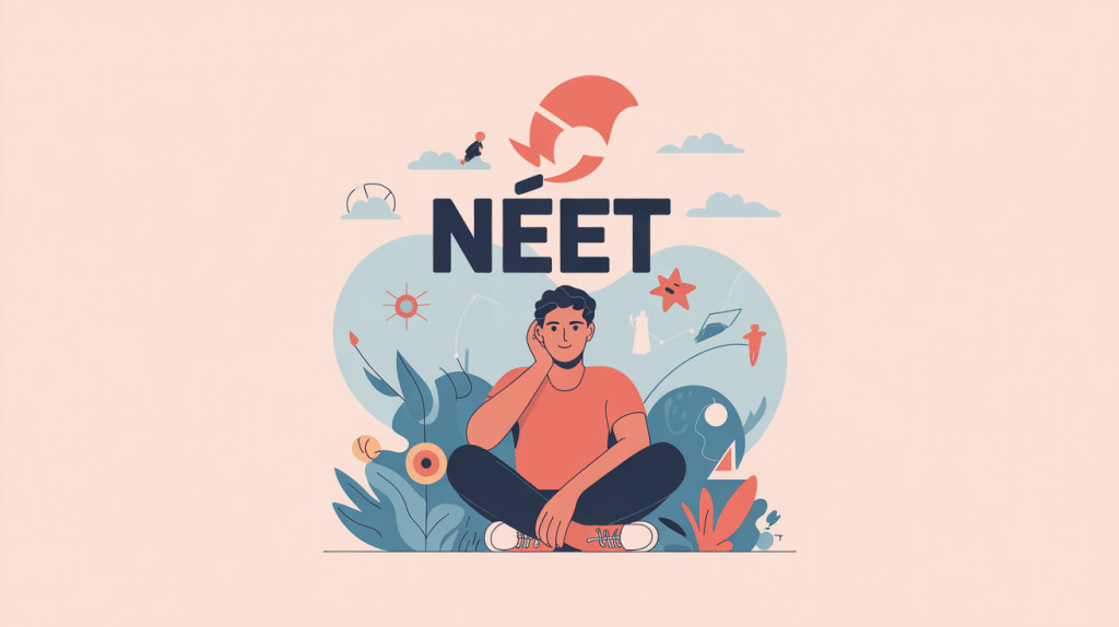 Illustration neet transition sans emploi ni formation