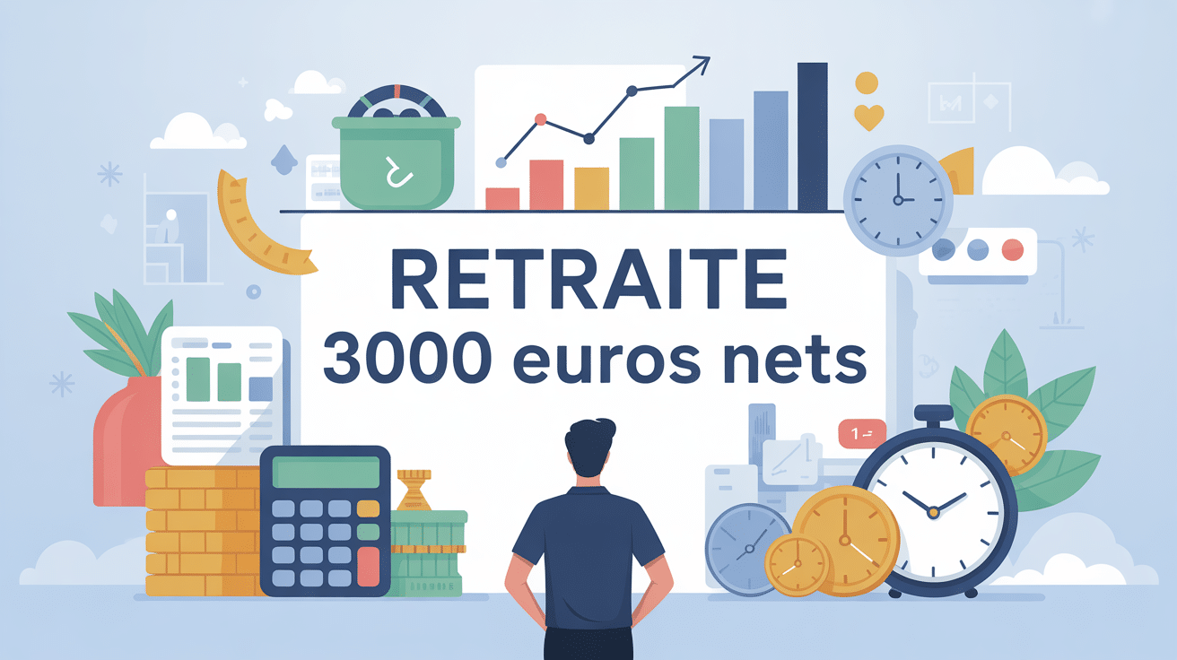 quelle retraite pour un salaire de 3000 euros net illustration thème