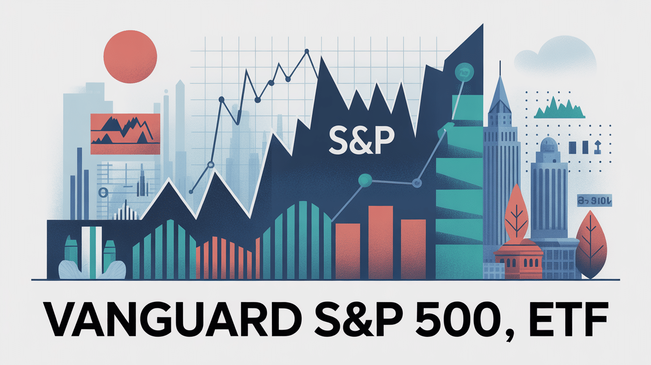 illustration s and p 500 vanguard etf investissement