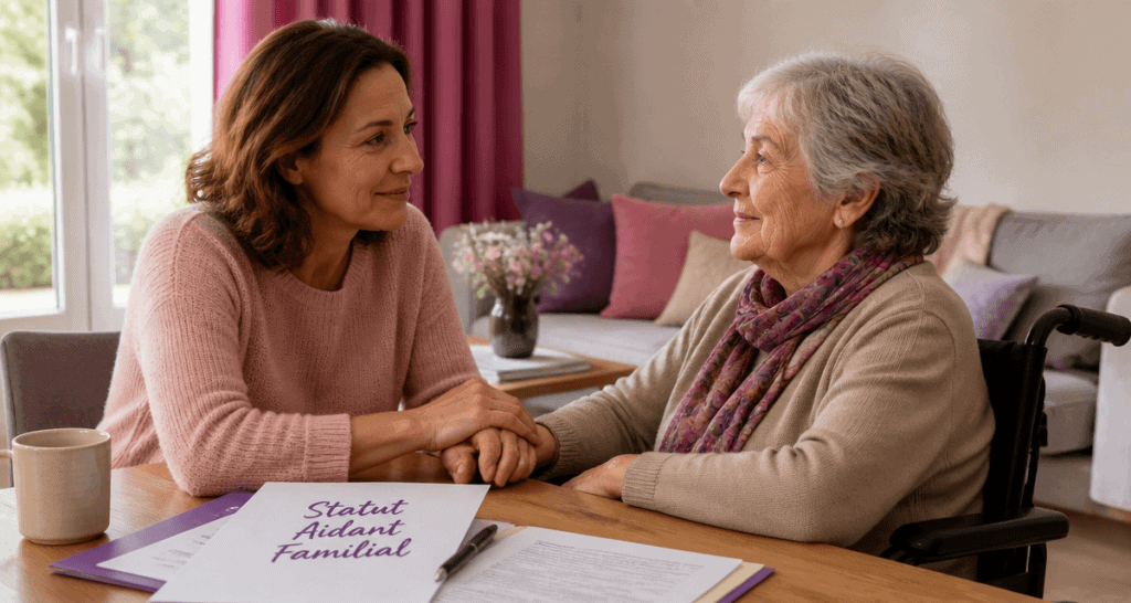 aidant familial mdph femme aide dossier
