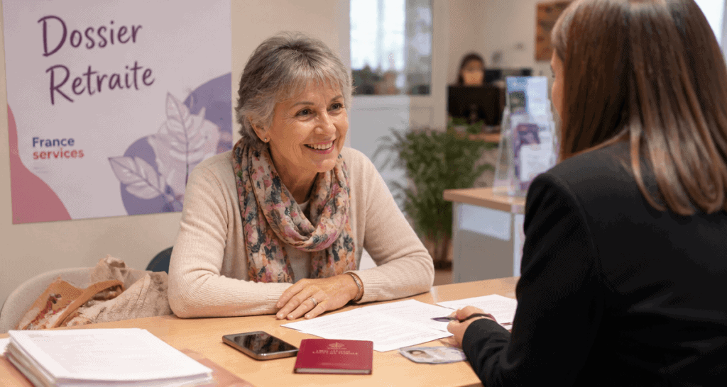 aide pour dossier retraite femme agence