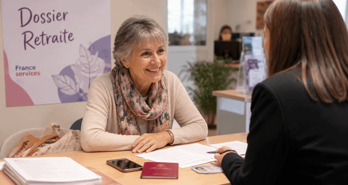 aide pour dossier retraite femme agence