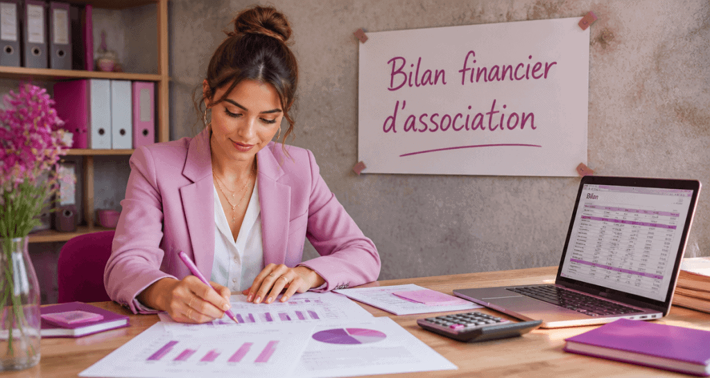 bilan financier association exemple jeune trésorière