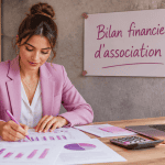 bilan financier association exemple jeune trésorière