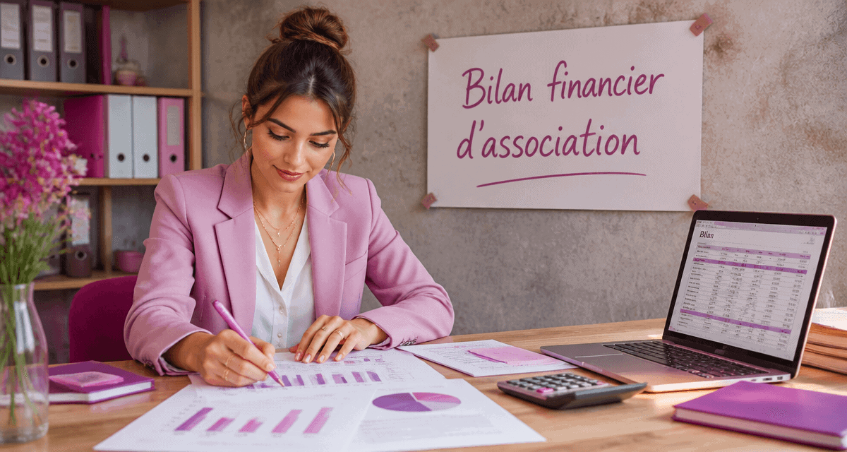 bilan financier association exemple jeune trésorière