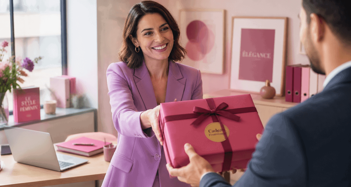 cadeau fournisseur remis au bureau