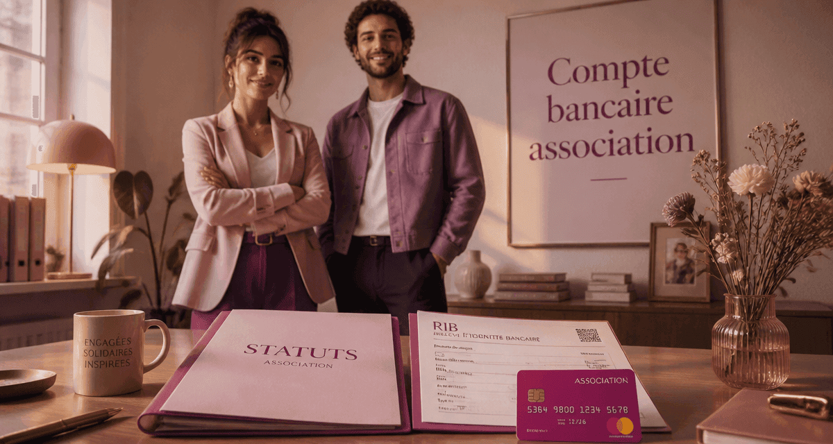 Documents pour compte bancaire association sur bureau