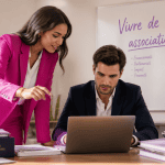 Créer une association et en vivre, équipe en réunion