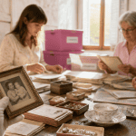 Débarras succession famille trie objets
