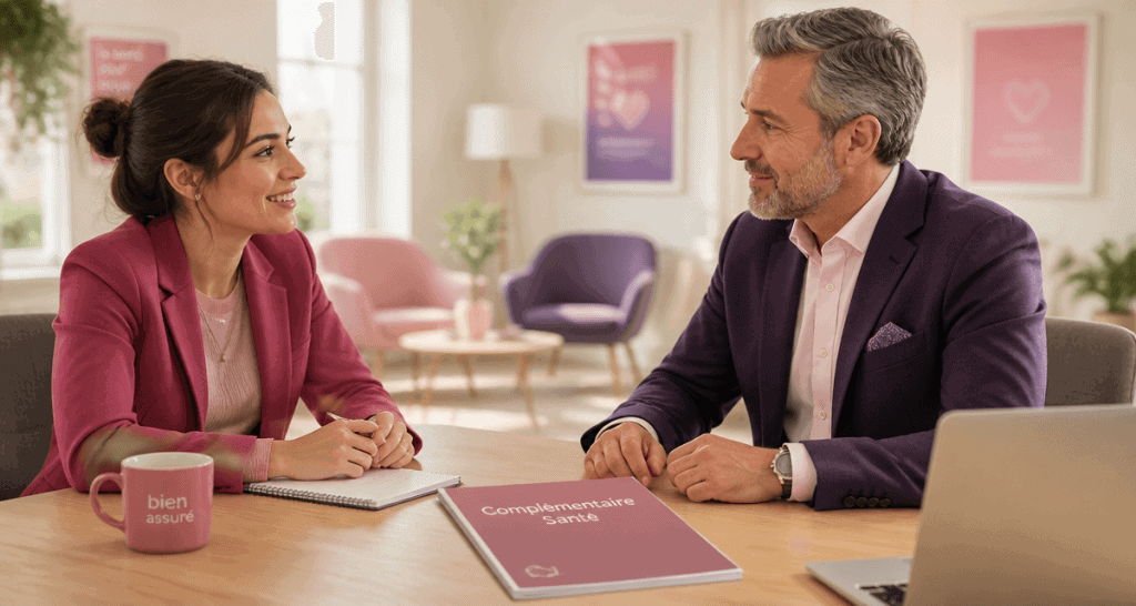 difference mutuelle et complementaire deux personnes en agence
