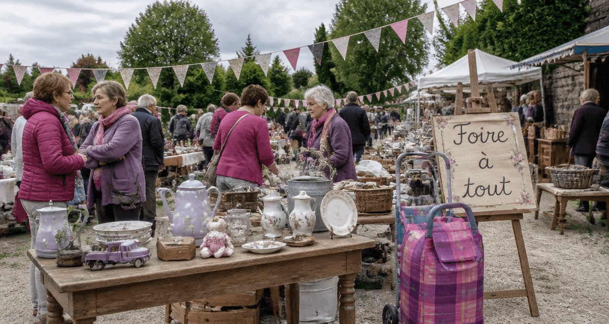 foire a tout en haute normandie chineurs objets anciens