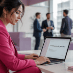 je confirme ma presence sur un email professionnel