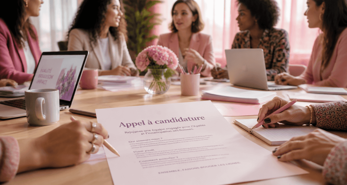 modèle lettre appel à candidature association table réunion