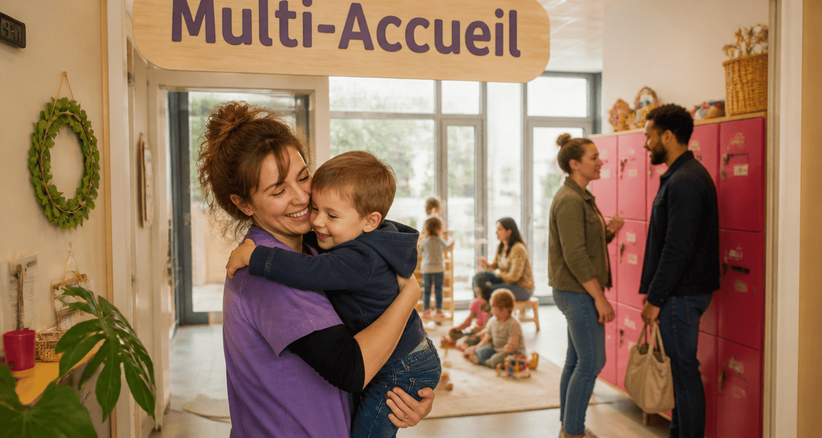 multi accueil autour de moi éducatrice accueille enfant