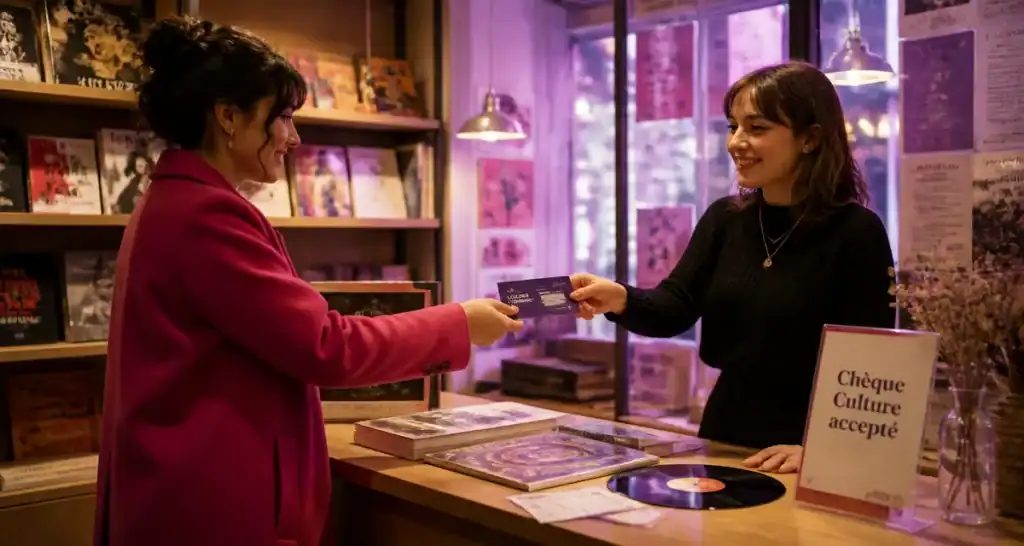 Chèque culture ou les utiliser en librairie